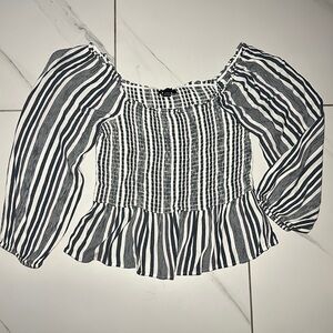 Comfortable striped blouse size M from American Eagle